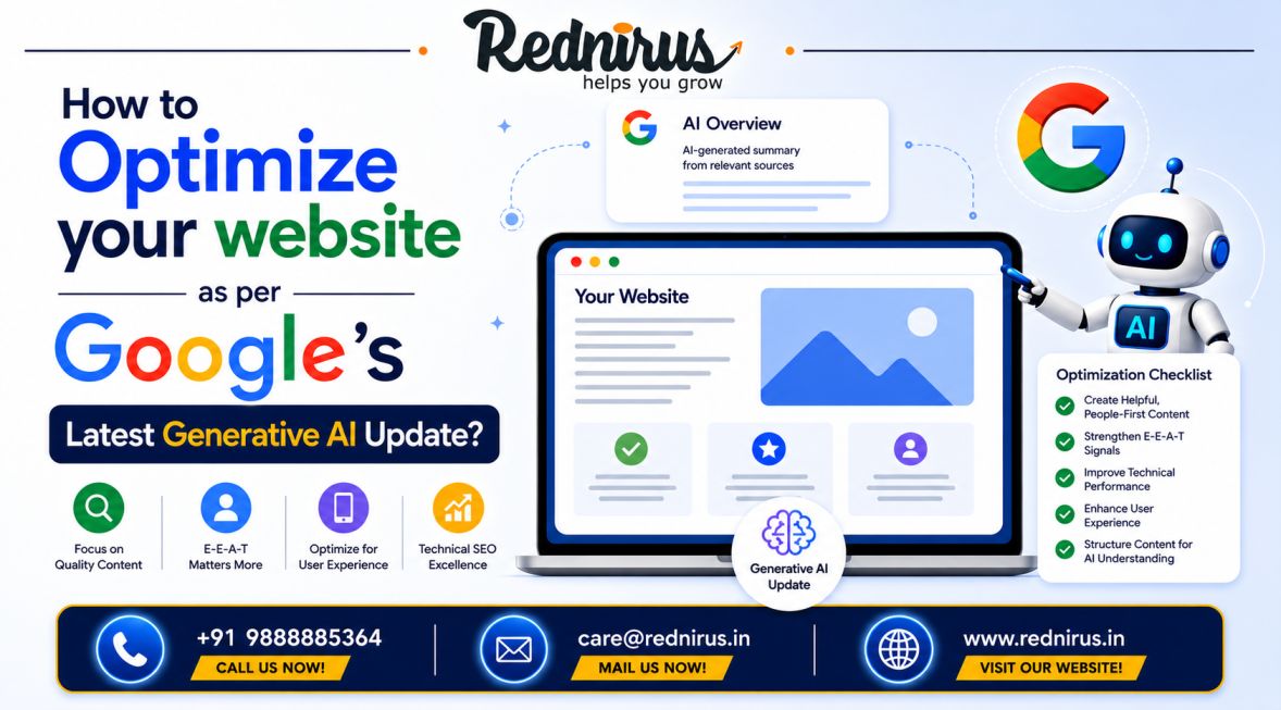 How to Optimize your website as per Google’s Latest Generative AI Update?