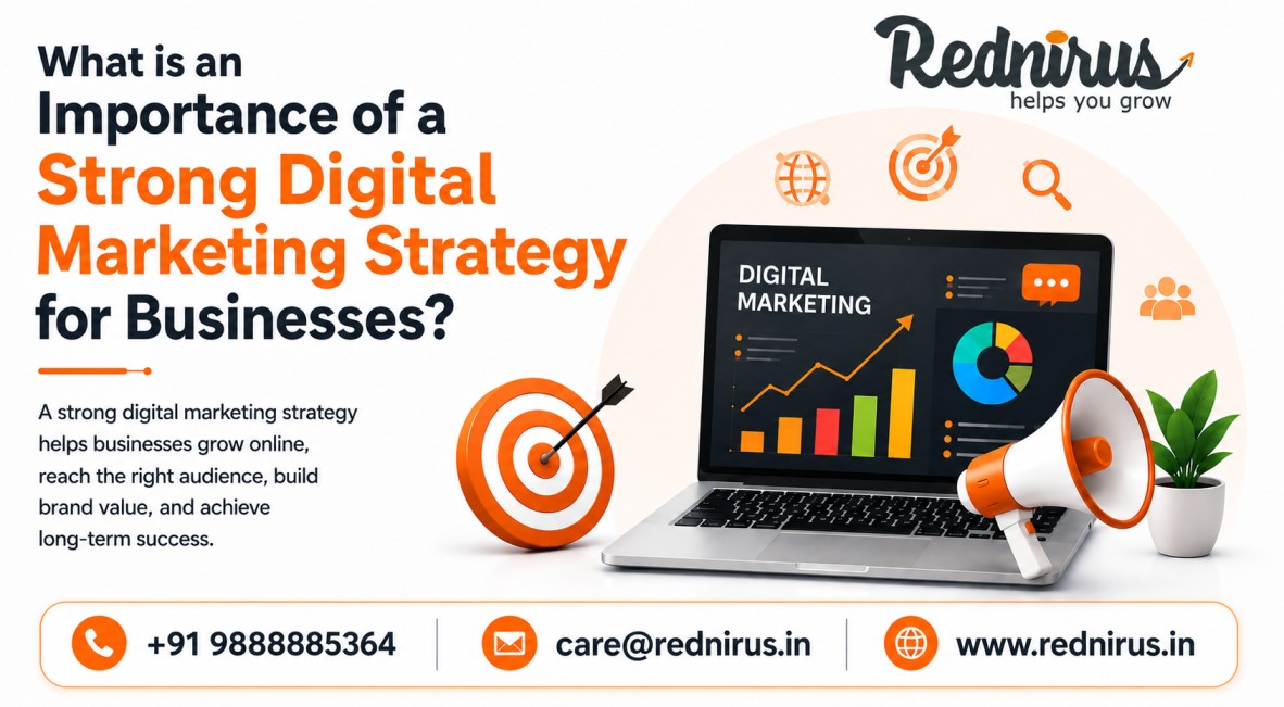 What is an Importance of a Strong Digital Marketing Strategy for Businesses?
